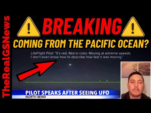 ⚠️ ALERT!! Oregon REPORTING Strange Object in the SKY! COMING FROM THE PACIFIC OCEAN!?