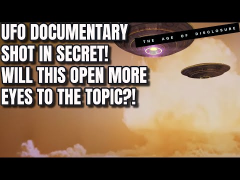 Secret UFO documentary THE AGE OF DISCLOSURE will debut at prestigious film festival.