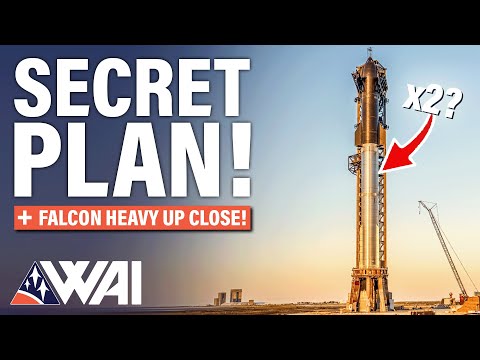 SpaceX&#039;s Secret Starship Plan Revealed &amp; Falcon Heavy As Close As You&#039;ve Never Seen It!