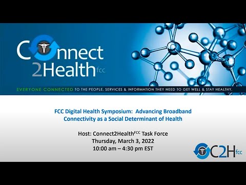 Digital Health Symposium: Advancing Broadband Connectivity as a Social Determinant of Health