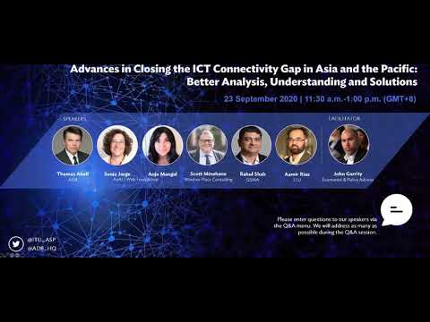 Advances in Closing the ICT Connectivity Gap in Asia and the Pacific