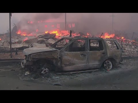 A closer look at the destruction left behind by LA wildfires