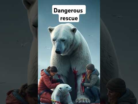 Deep Freeze Rescue: The Rescue of a Wounded Polar Bear . A Polar Bear&#039;s Fight for Survival