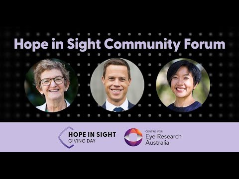 Hope in Sight Community Forum - CERA - 3 November 2022