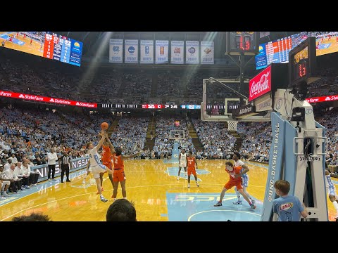 UNC vs Clemson Basketball 2023 | Views from the Student Section