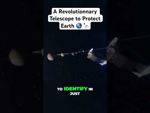 Revolutionary Telescope Launching Soon to Protect Earth! 🌌🚀 #space #asteroid #telescope