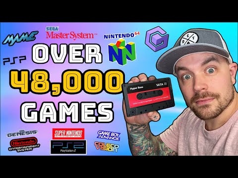 This Plug &amp; Play Game Drive Is Packed With Over 48,000 Retro Video Games