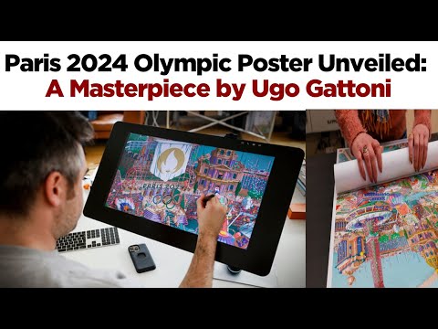 Paris 2024 Olympic Poster Unveiled: A Masterpiece by Ugo Gattoni