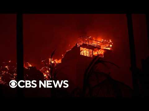 Watch California officials’ updates on Los Angeles wildfires