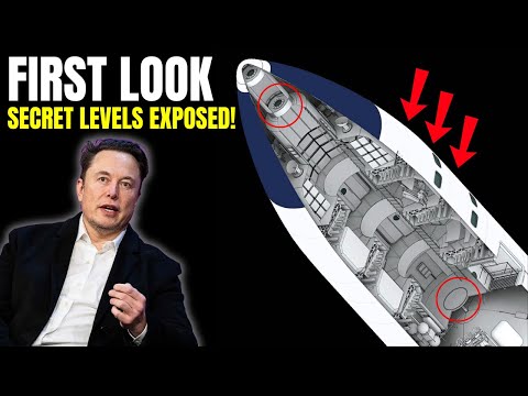 SpaceX&#039;s Starship Interior Design NEW UPDATE: Revolutionary 6-Level Space Colony Ship Revealed!