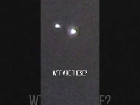 &quot;Shocking! Two UFOs Light Up the Night Sky—What Are They Hiding? 🌌👽&quot;