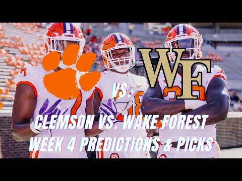 Clemson vs. Wake Forest Predictions | College Football Betting Picks Week 4 2022