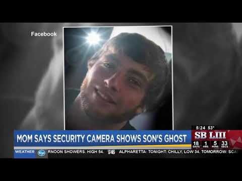 Mom says security camera shows son&#039;s ghost