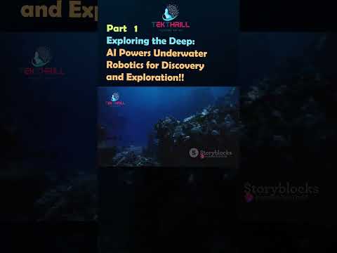 Exploring the Deep: AI Powers Underwater Robotics for Discovery and Exploration PART 1 #ai #viral