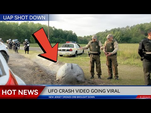 UFO getting Shot Down leak footage ❗❗😨 - Alien UFO Drones New Jersey, Creepy TikToks &amp; Scary Videos