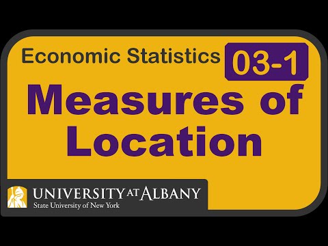 Numerical variables and measures