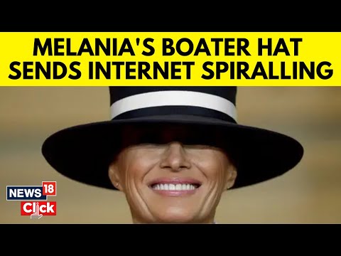 Melania Trump&#039;s Statement Hat Steals The Show At Donald Trump&#039;s Inauguration | Trump News | N18G