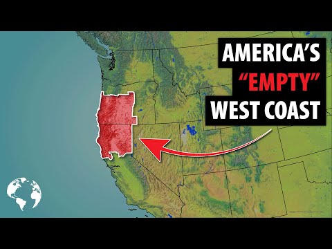 Why So Few Americans Live In This HUGE Area Of The West Coast