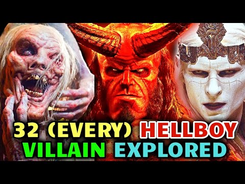 32 (Every) Hellboy Villain Who Would Give You Constant Nightmares For Weeks Together - Explored