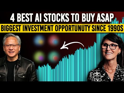 Cathie Wood Says These 4 AI Stocks Will Be Worth Trillions, Buy The Dip ASAP &amp; Hold For 6 Months