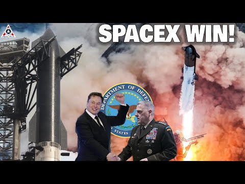 How SpaceX WIN the US Military&#039;s Billion Contract Shocked Others!