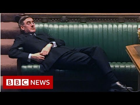 Jacob Rees-Mogg told to &#039;sit up man!&#039; - BBC News