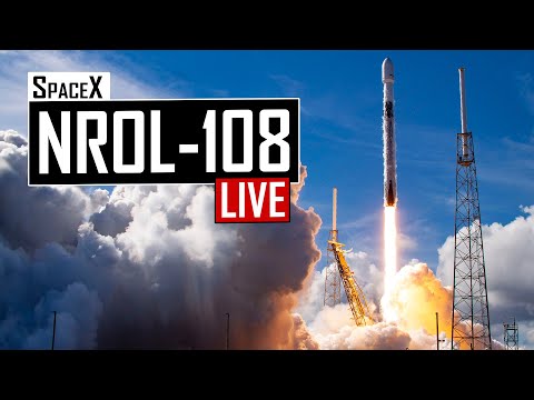 SpaceX NROL-108 Top Secret Satellite Launch 🔴 Live