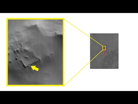 NASA Capture Square Structure on Mars, Could it be a sign of past or present intelligent alien life