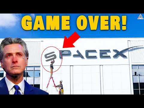 What SpaceX Just Did in Texas Shocked Cali&#039;s gov...