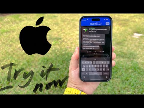 How To Demo Apple’s Satellite SOS Feature | Savior In The Sky |