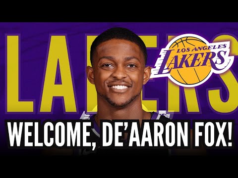 DE&#039;AARON FOX SAYS YES TO THE LAKERS! | Lakers News