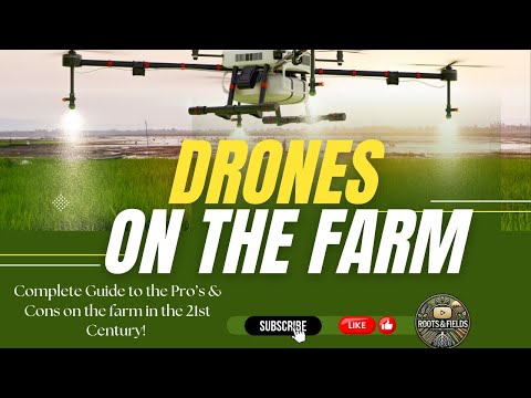 How Drones are Revolutionizing Farming!