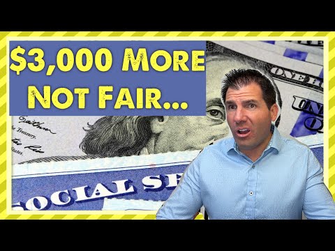 NOT FAIR! $3,000 MORE For The Average Social Security Beneficiary