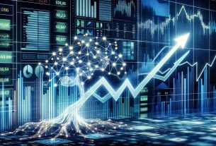 A high-definition image representing the impact of changing data access on the development of artificial intelligence. The image displays a background of changing data - numbers, graphs, and charts in motion. Poised against this background, there's a graphically represented AI neural network evolving together with the data changes. It's a symbolic depiction of AI models being trained, adapting, and improving as the data access changes over time.